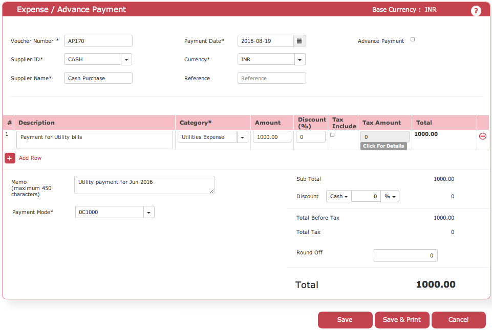 miscellaneous expenses